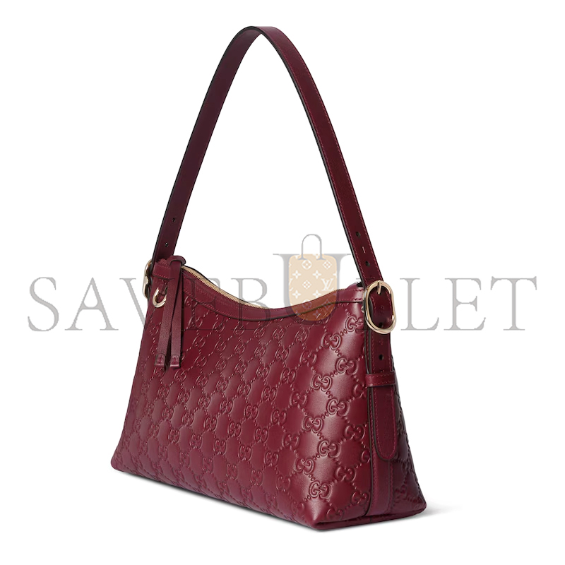 GUCCI GG EMBLEM MEDIUM SHOULDER BAG 847449 (30*19*11cm)